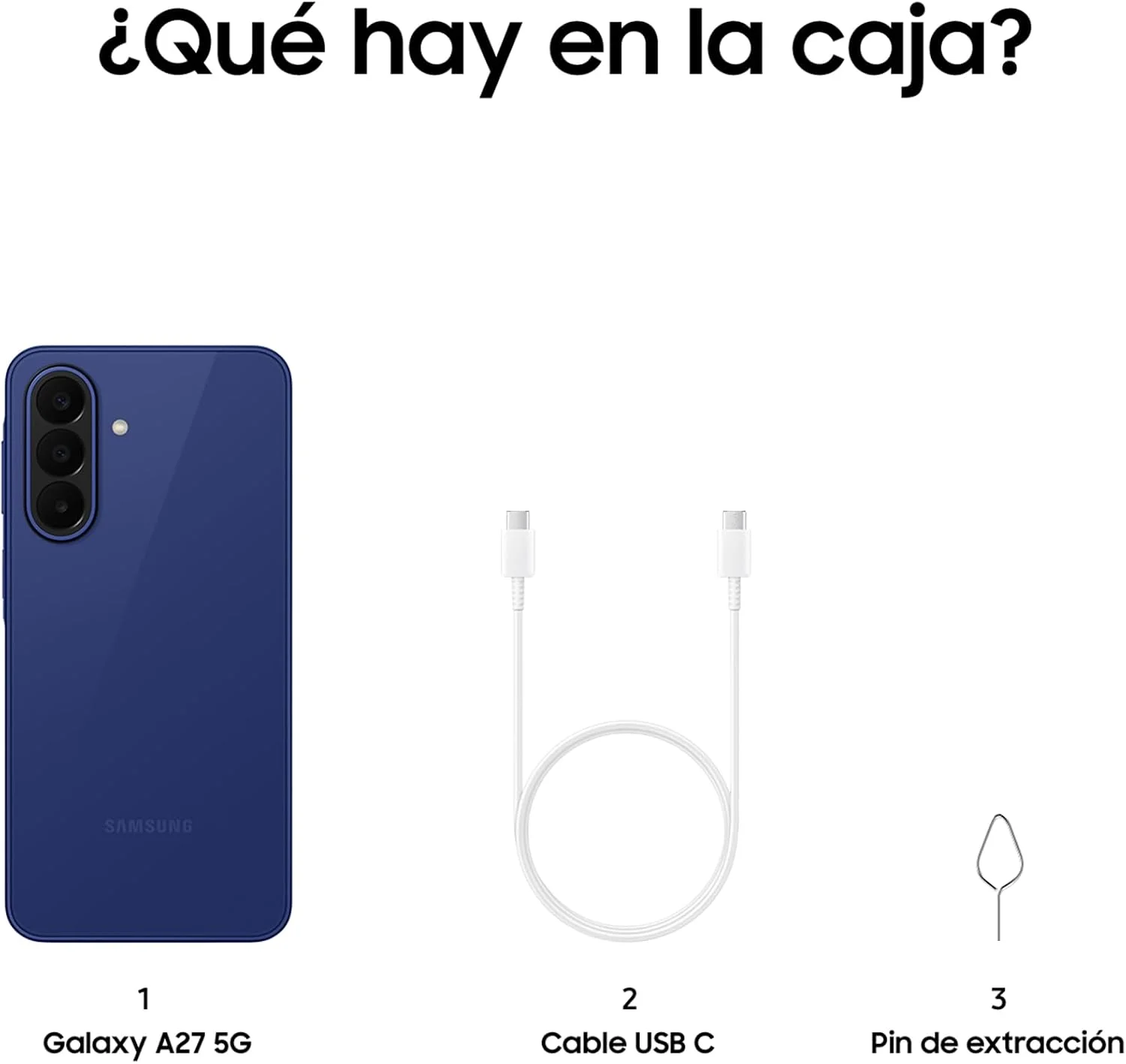 Smartphone SAMSUNG Galaxy A27 5G 6.7" 6GB 128GB 5000mAh Dual SIM eSIM Azul - Imagem 7