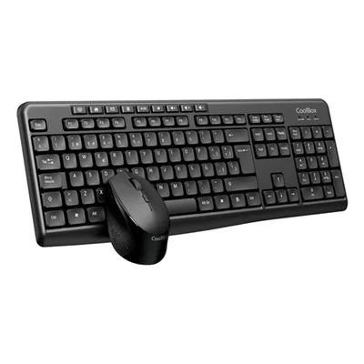 Kit Rato e Teclado Sem Fio Coolbox COO-KTR-03WPT Multimédia Silencioso - Imagem 3