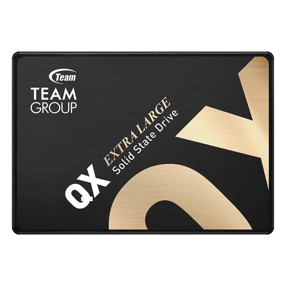 SSD Interno TEAM GROUP QX 256GB 2.5" SATA III Leitura 520MB/s Escrita 450MB/s - Imagem 1
