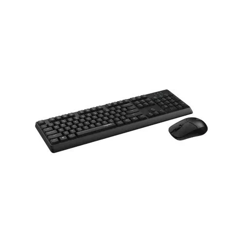 Combo Teclado e Rato Sem Fio RAPOO X1500 Layout PT Preto - Imagem 2