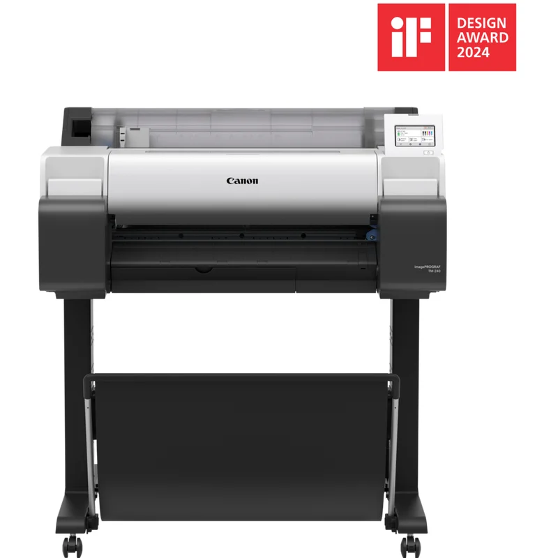 Plotter Multifuncional Canon imagePROGRAF TM-240 MFP Lm24 A1 24 Polegadas com Pedestal - Imagem 1