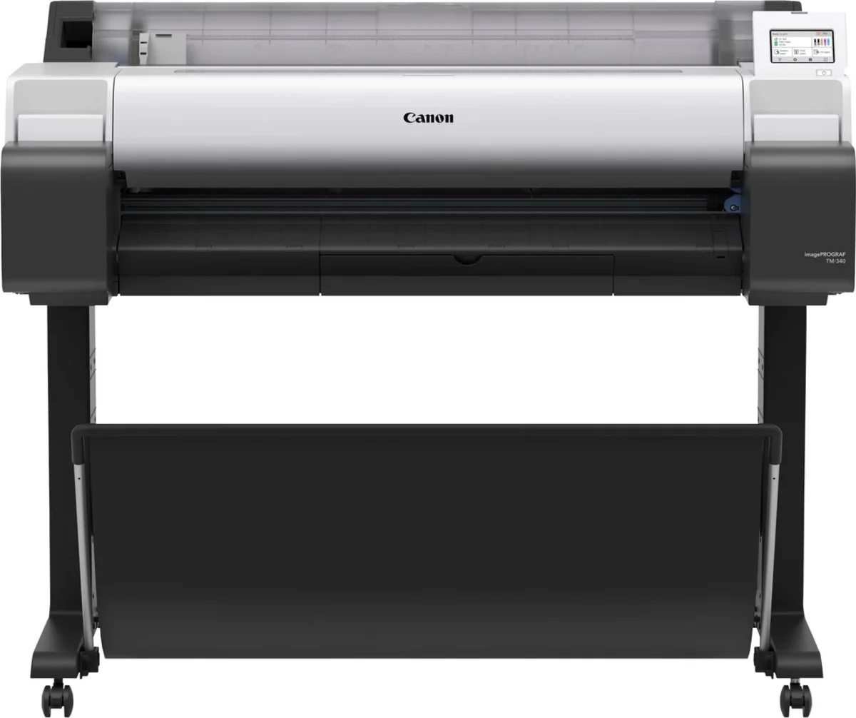 Plotter Multifuncional Canon TM-340MFP Lm36 36 polegadas 5 cores CAD A0 - Imagem 1