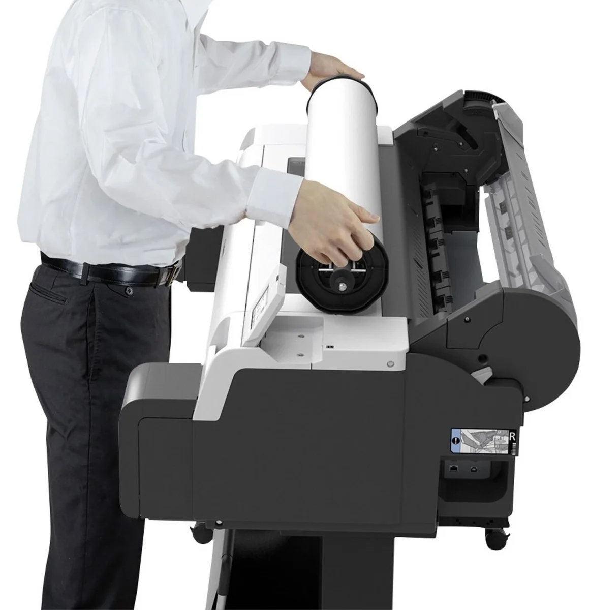 Plotter Multifuncional Canon TM-340MFP Lm36 36 polegadas 5 cores CAD A0 - Imagem 5