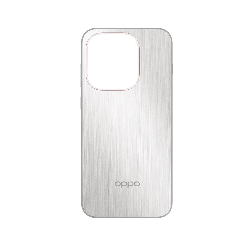 Capa para Telemóvel OPPO Find X9 Magnética Metalizada Prateada - Imagem 1