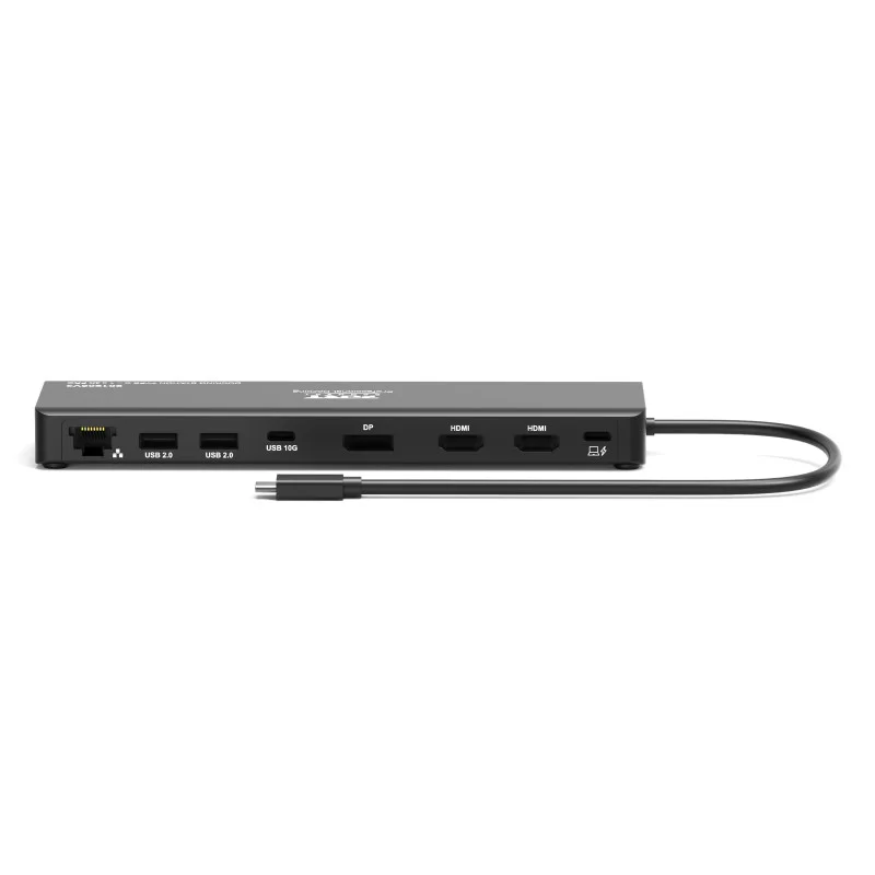Docking Station USB-C Port Designs 1x 4K Pro V2 Preto - Imagem 7