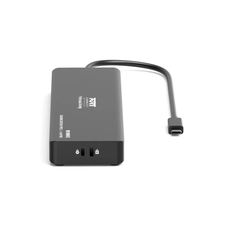 Docking Station USB-C Port Designs 1x 4K Pro V2 Preto - Imagem 8