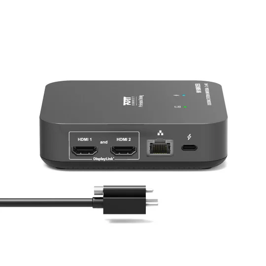 Docking Station Universal Port Designs Dual 4K 2x HDMI com Fonte de Alimentação - Imagem 2