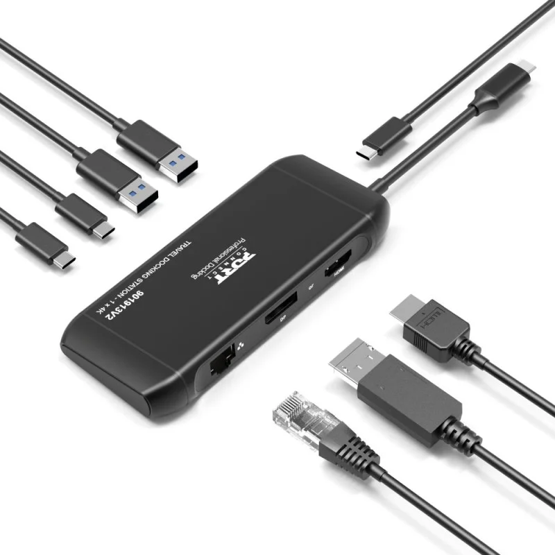 Docking Station USB-C de Viagem Port Designs 1x 4K Power Delivery 100W - Imagem 2