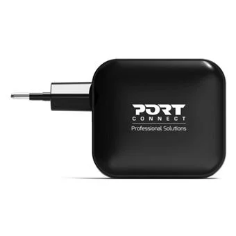 Carregador de Parede Port Designs 100W USB-C PD GaN com Cabo USB-C para USB-C 2m - Imagem 2