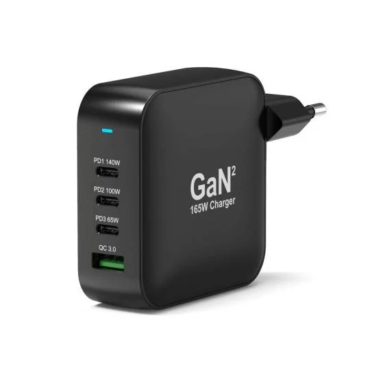 Carregador de Parede Port Designs USB-C 165W GaN PD 3.1 com Cabo USB-C 2m - Imagem 2