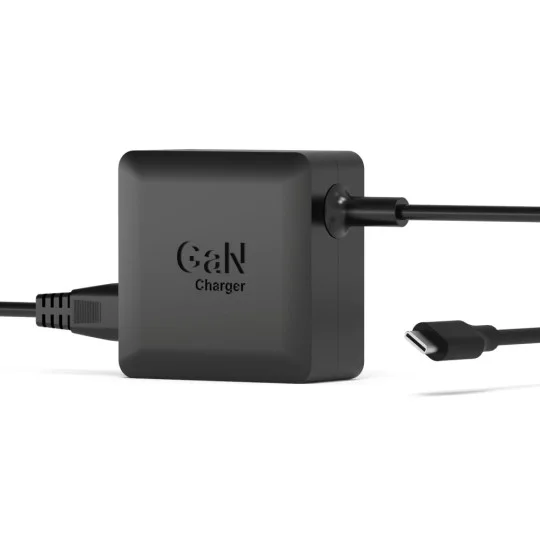 Carregador Port Designs GaN 65W USB-C com Cabo de Alimentação AC - Imagem 1