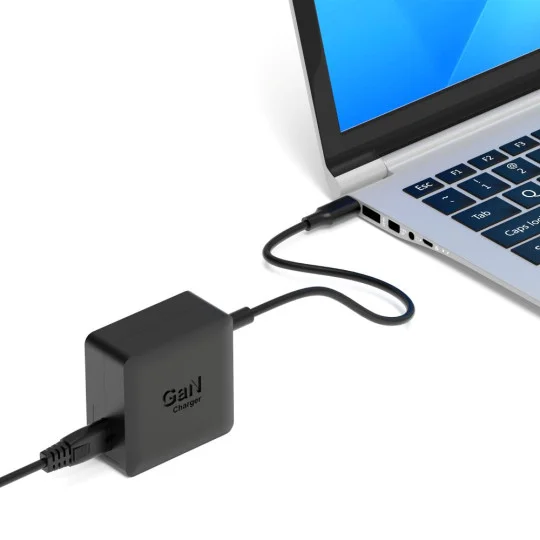 Carregador Port Designs GaN 65W USB-C com Cabo de Alimentação AC - Imagem 3