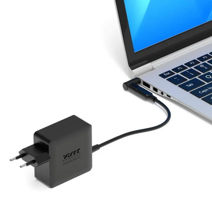 Fonte de Alimentação Port Designs GaN 65W Universal Plug-in UK para Portáteis Multi-Marca - Imagem 6