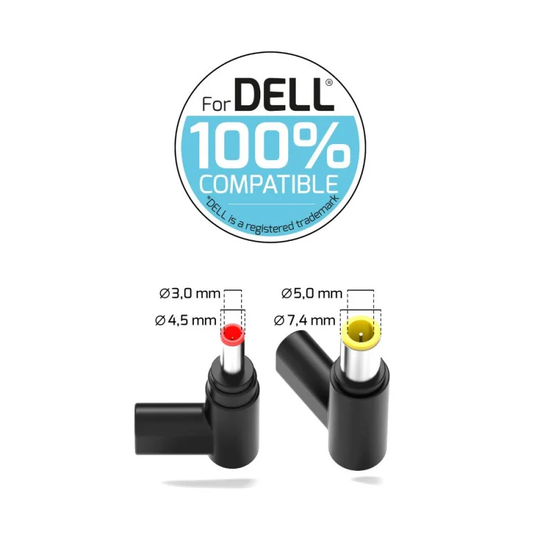 Carregador para Portátil Port Designs GaN 100W para Dell EU - Imagem 4