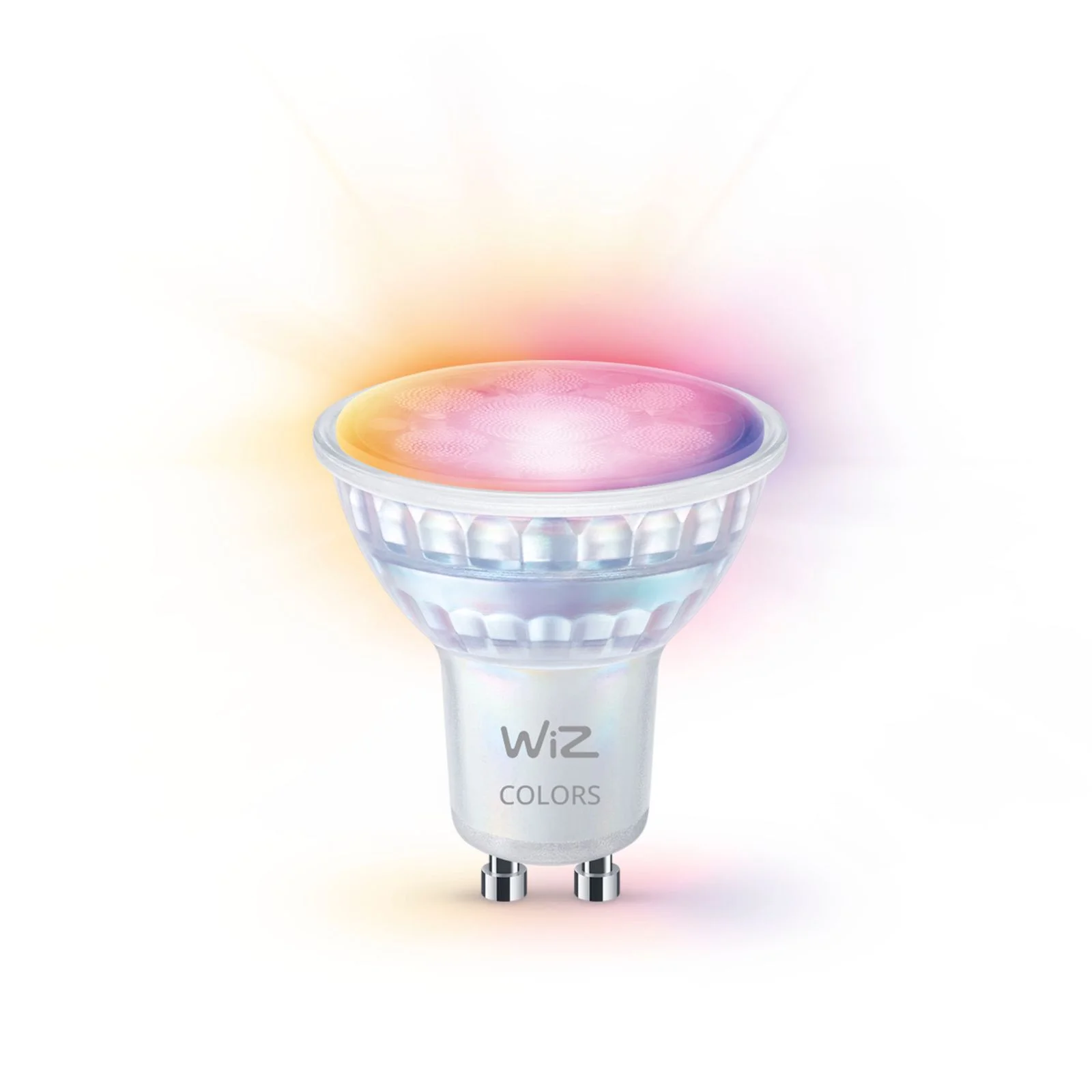 Lâmpada Inteligente WiZ Wi-Fi LED GU10 RGB Multicor 50W 1un