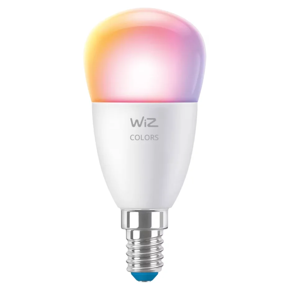 Lâmpada LED Signify P45 E14 40W Wi-Fi BLE RGB Colorida