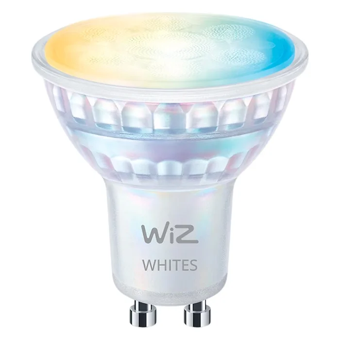 Lâmpada LED Inteligente Signify GU10 50W Wi-Fi BLE Tunable White Vidro