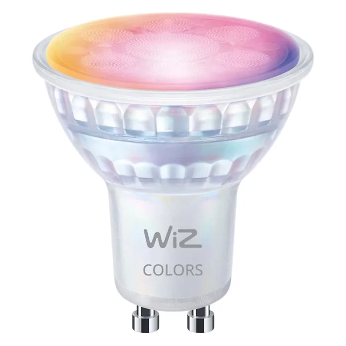 Lâmpada LED Inteligente Signify GU10 50W RGB Wi-Fi Bluetooth em Vidro