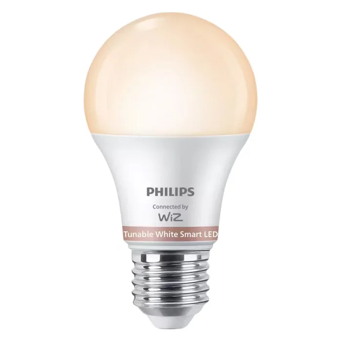 Lâmpada LED Philips Wi-Fi 60W A60 E27 Brancos Ajustáveis 2700K-6500K