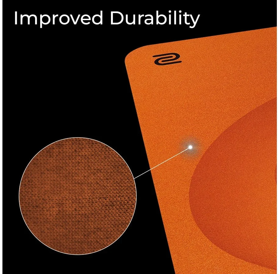Tapete de Rato ZOWIE BenQ G-SR-SE-ZC08 470x390x3.5mm Base Antiderrapante Laranja - Imagem 8