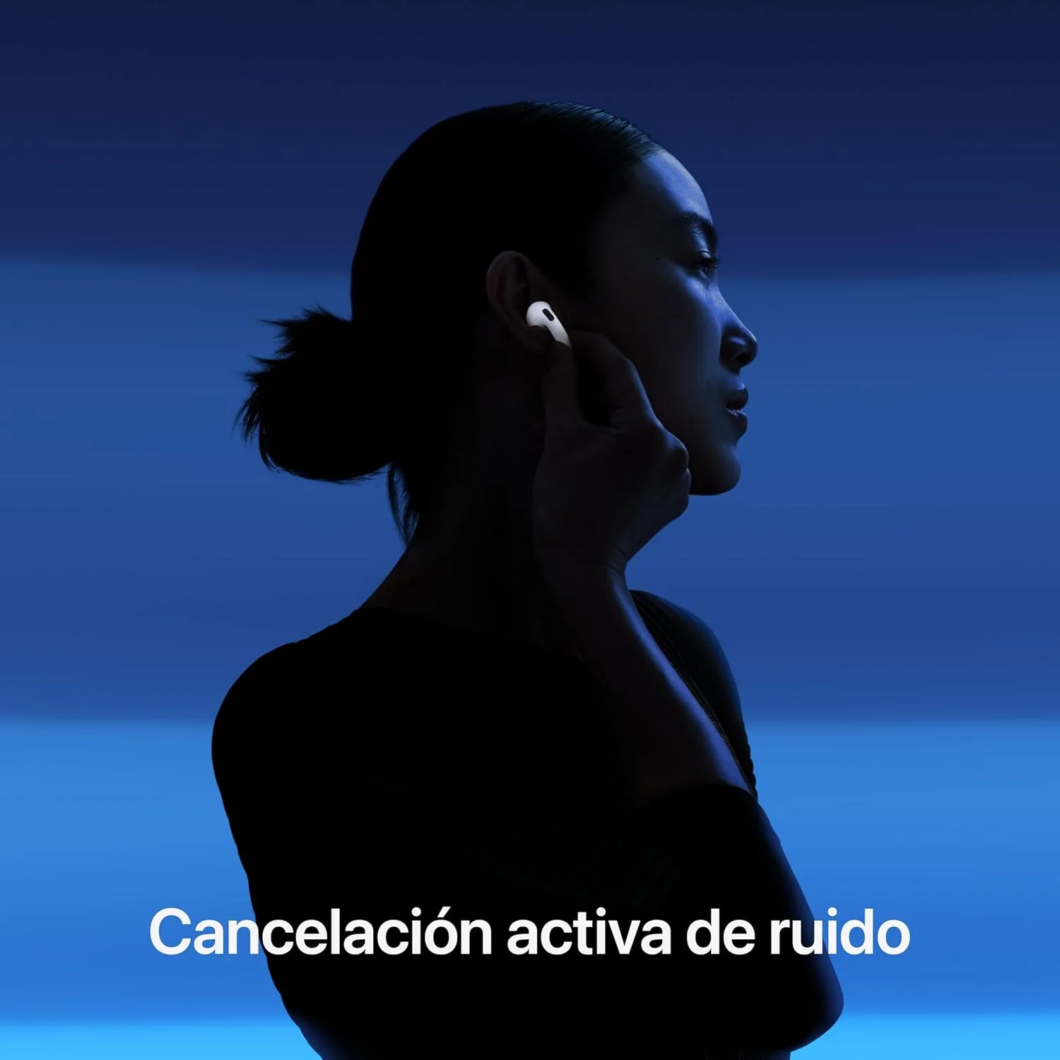 Auriculares Bluetooth Apple AirPods 5 com Cancelamento Ativo de Ruído e Caixa de Carregamento Sem Fios Branco - Imagem 3