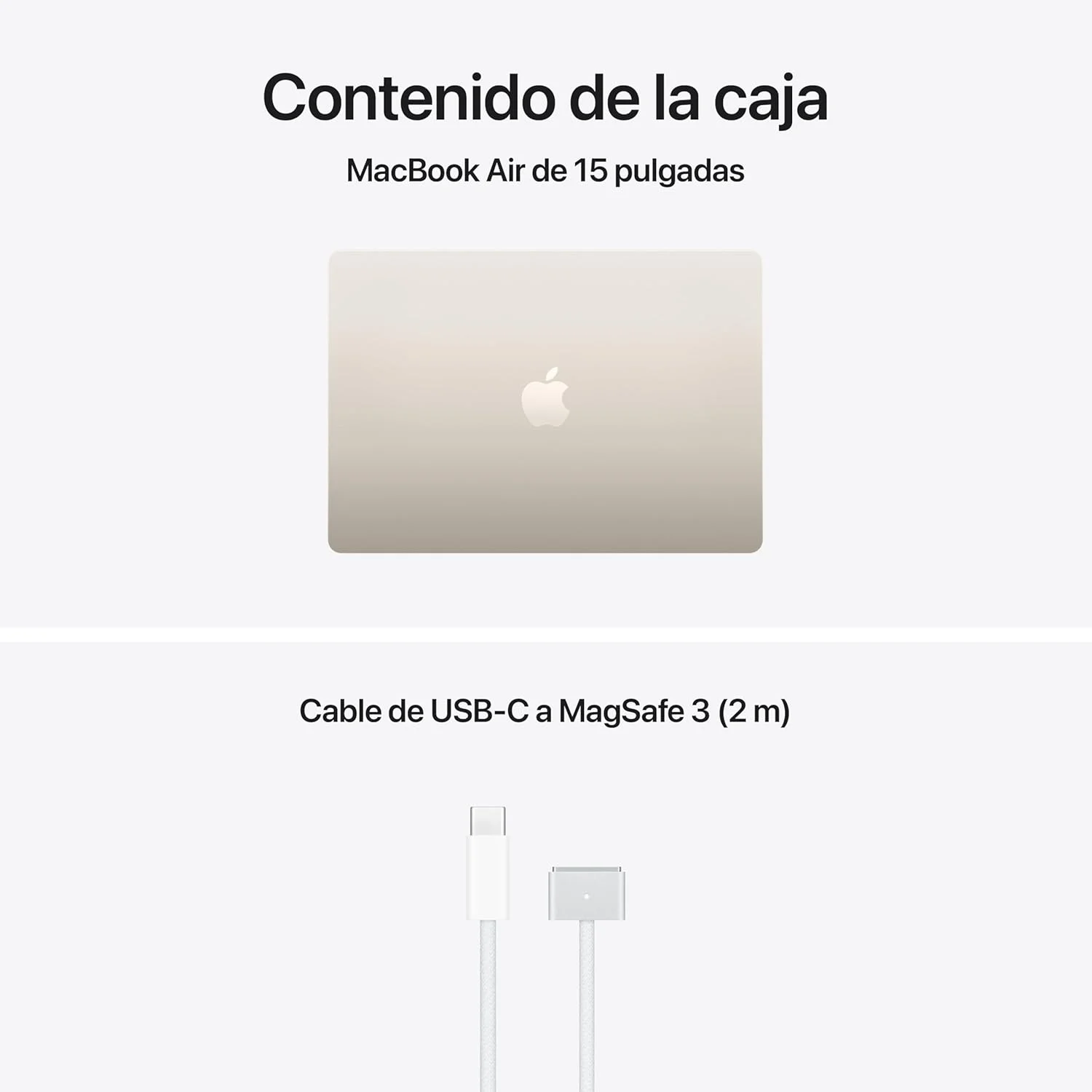 Apple Macbook Air 15,3"/ M5 10-Core CPU/ 16GB/ 1TB SSD/ 10-Core GPU/ Branco Estrela - Imagem 6