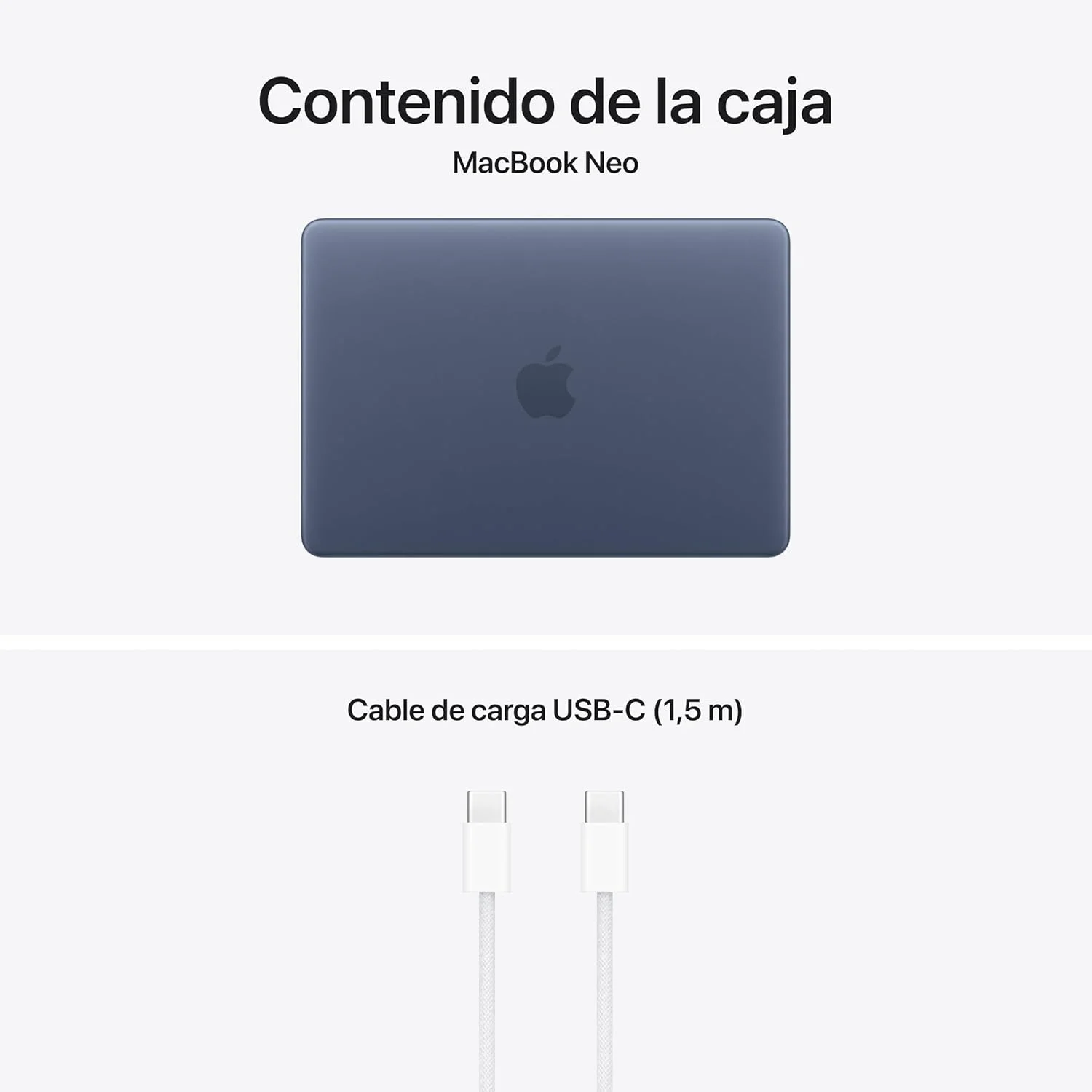 Apple Macbook Neo 13"/ A18 Pro 6-Core CPU/ 8GB/ 512GB SSD/ 5-Core GPU/ Touch-ID/ Índigo - Imagem 6
