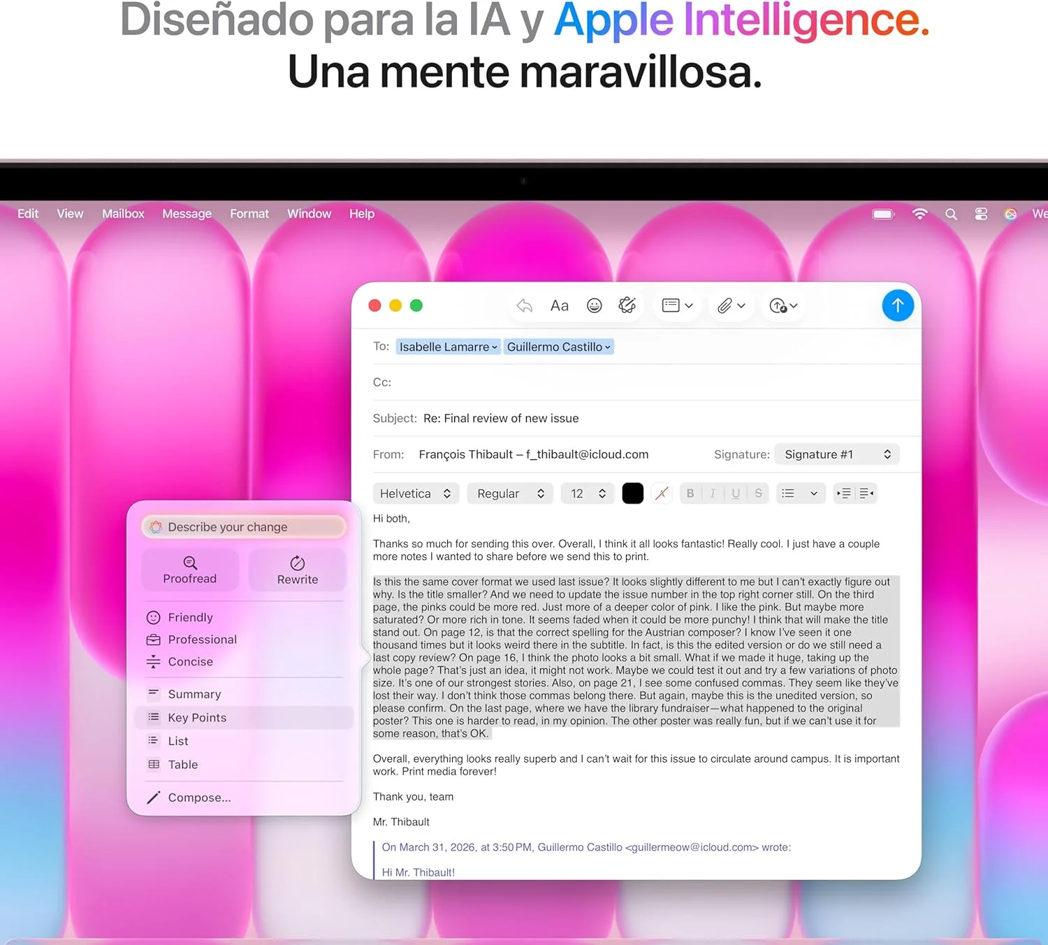 Apple Macbook Neo 13"/ A18 Pro 6-Core CPU/ 8GB/ 512GB SSD/ 5-Core GPU/ Touch-ID/ Rosa Nuvem - Imagem 4