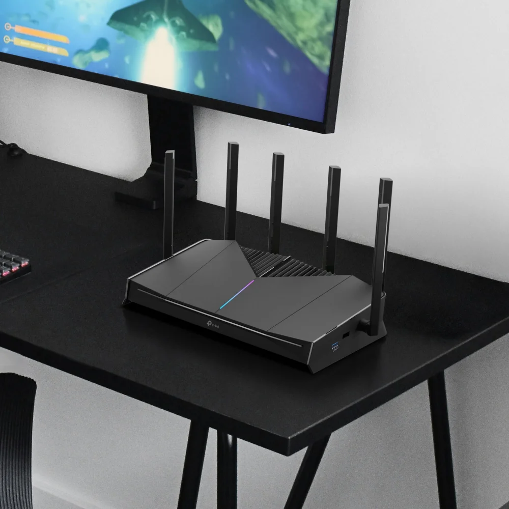 Router Wireless TP-Link BE6500 Dual-Band Wi-Fi 7 Gaming 5765 Mbps + 688 Mbps - Imagem 11