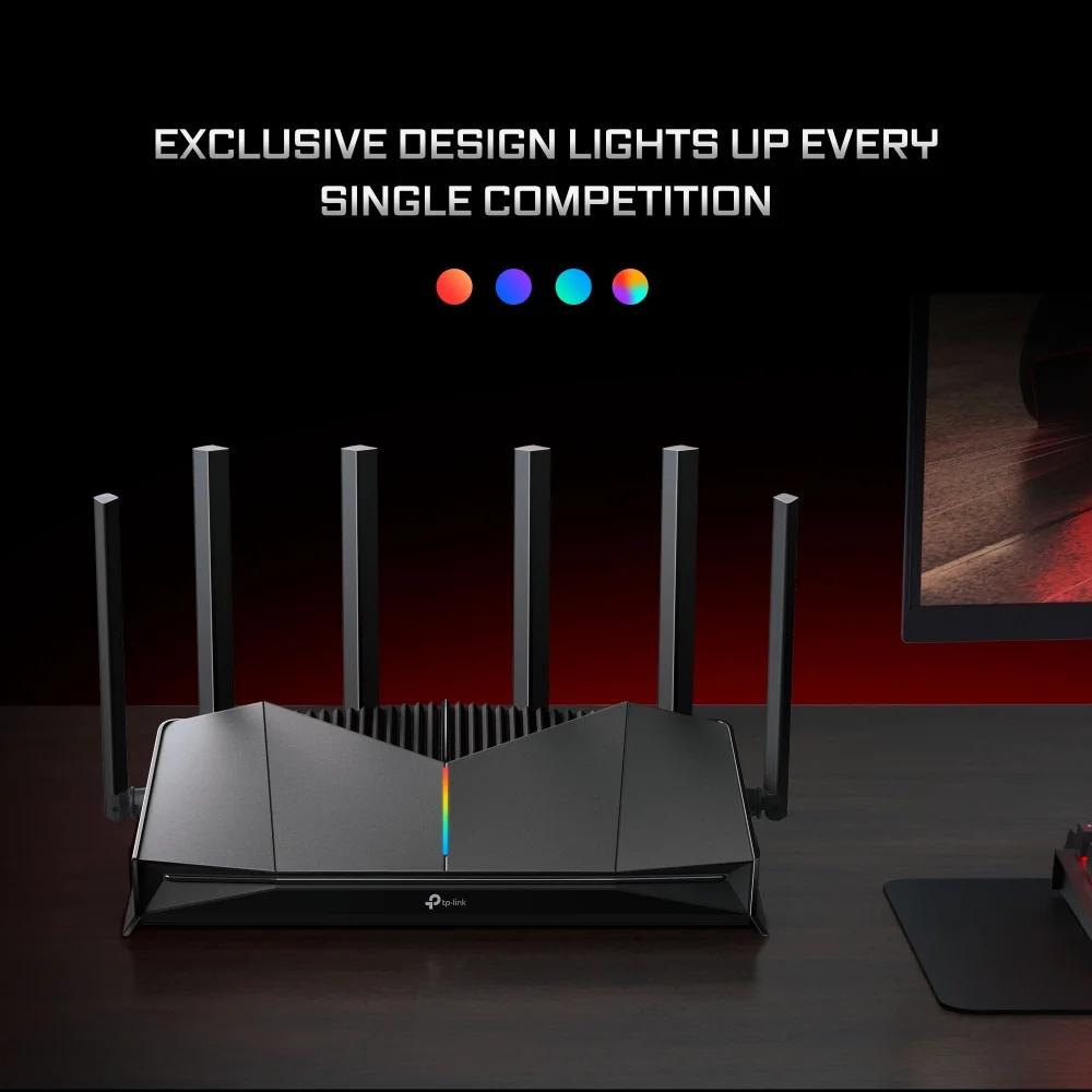 Router Wireless TP-Link BE6500 Dual-Band Wi-Fi 7 Gaming 5765 Mbps + 688 Mbps - Imagem 9