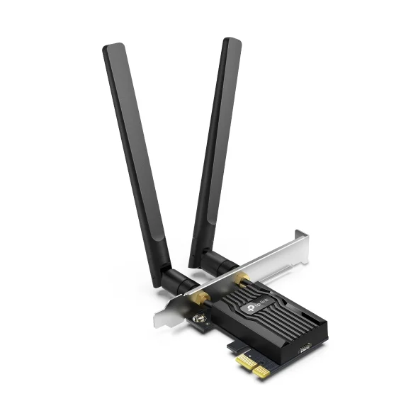Placa PCIe Wi-Fi 6 TP-Link Archer TX10E AX900 Dual-Band Bluetooth 5.3 - Imagem 2