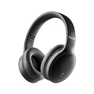 Auscultadores Bluetooth NGS Wireless Mãos Livres Line-In Dobráveis Preto - Imagem 1