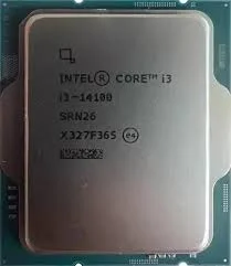 Processador Intel Core i3-14100 14ª Geração 4 Cores até 4.7GHz Socket LGA1700 com Gráfica Integrada