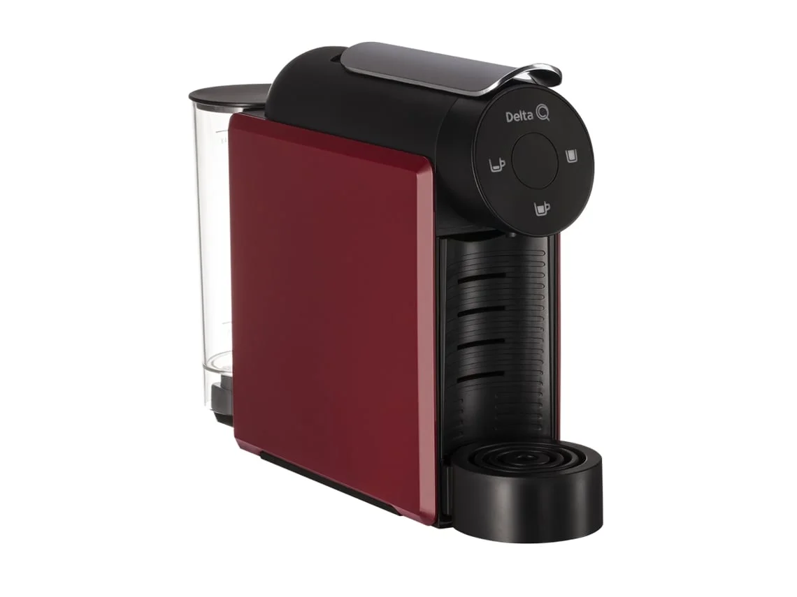 Cafeteira de Cápsulas Delta Mini Qool/ Vermelha + 80 cápsulas QALIDUS - Imagem 3