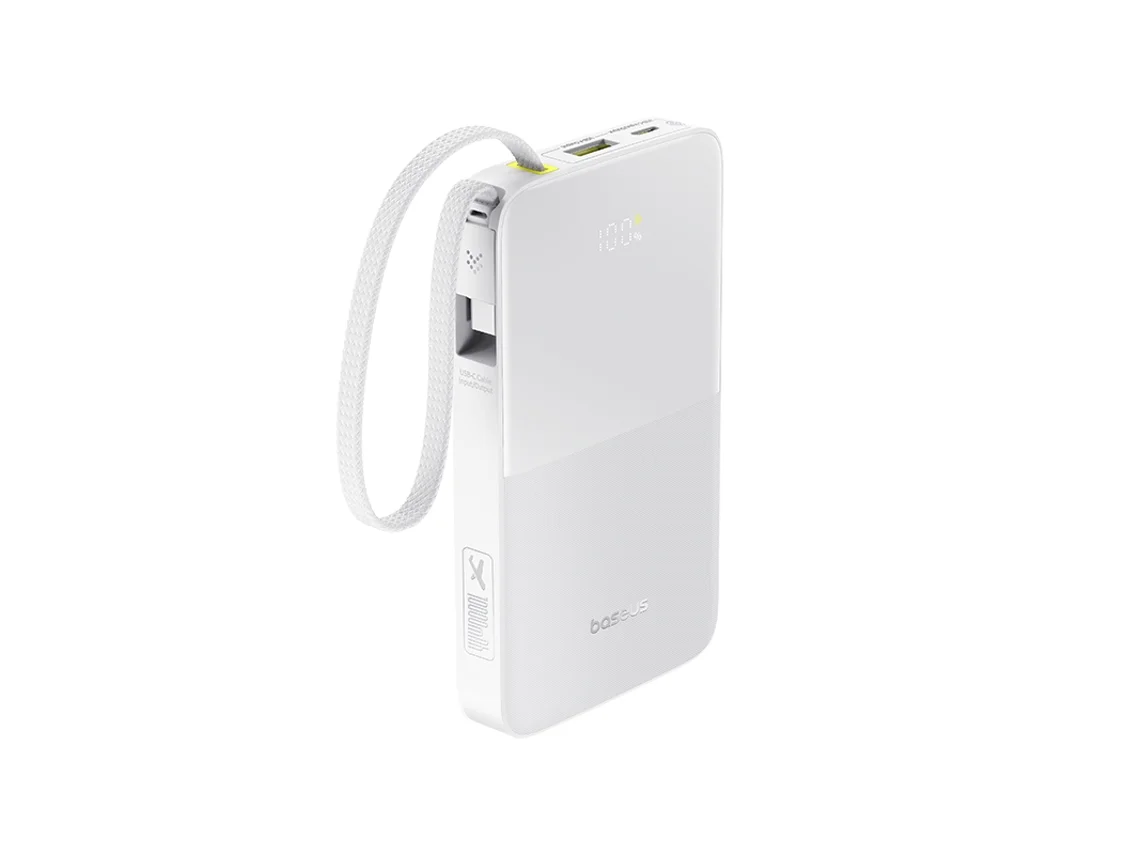 Power Bank Baseus EnerFill FC51 Bipow2 Pro 10000mAh 22.5W Branco