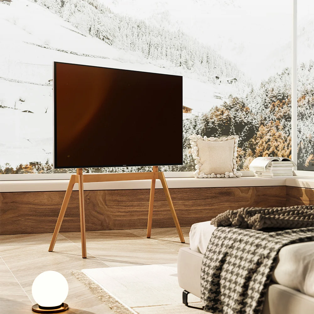Suporte de Chão Amovível Napofix FM600F para Televisores Profissional - Imagem 5