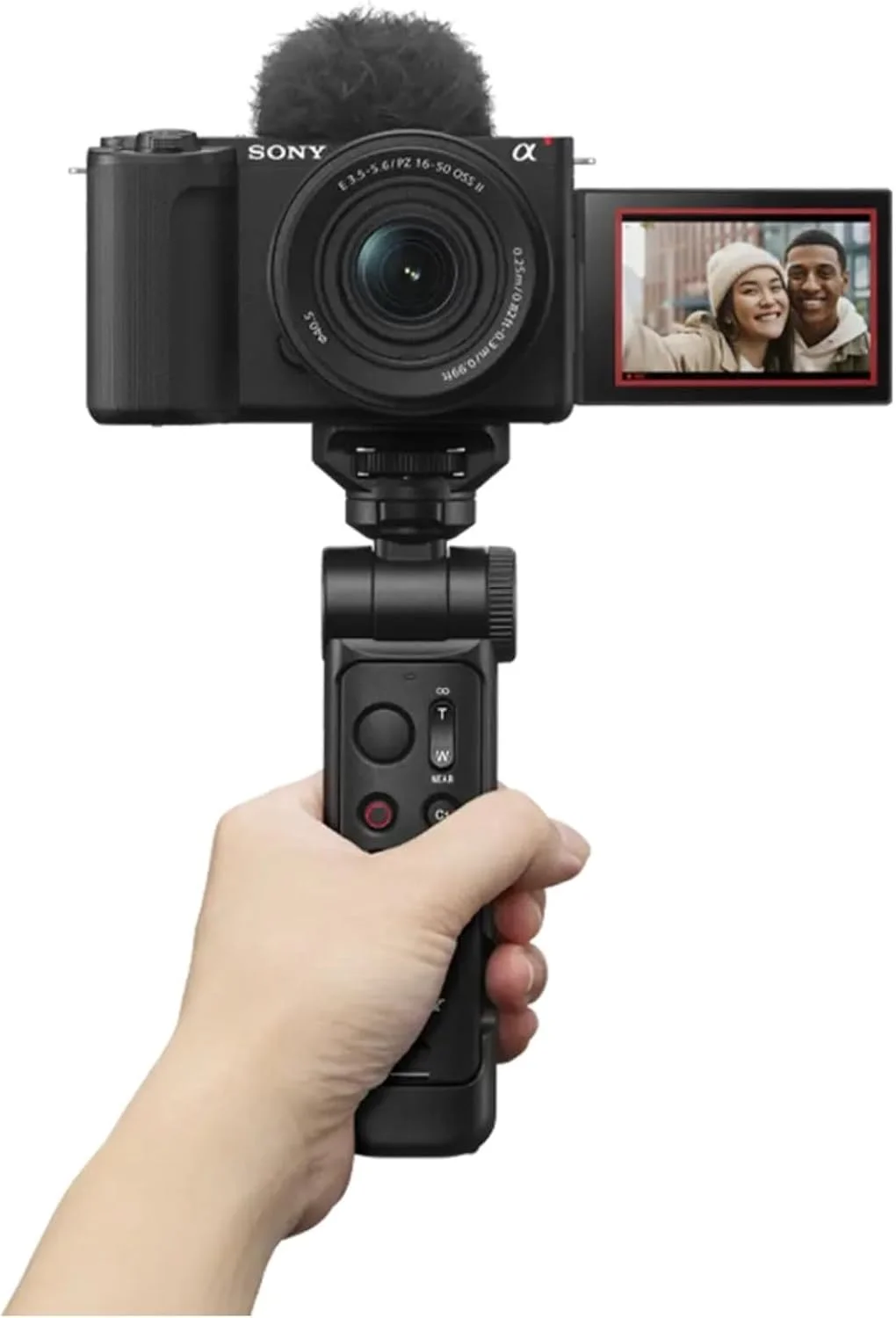 Punho de Captação Sony GP-VPT3 Multifuncional para Vlogging Stabilizer Tripé com Comando - Imagem 4