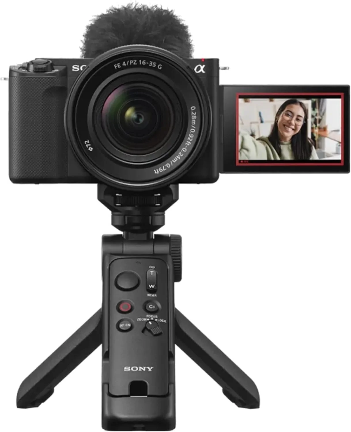Punho de Captação Sony GP-VPT3 Multifuncional para Vlogging Stabilizer Tripé com Comando - Imagem 5