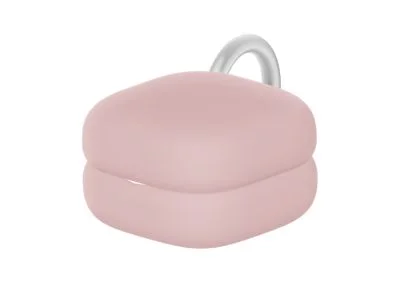 Capa de silicone rosa para estojo de carregamento Sony LinkBuds Open - Imagem 1