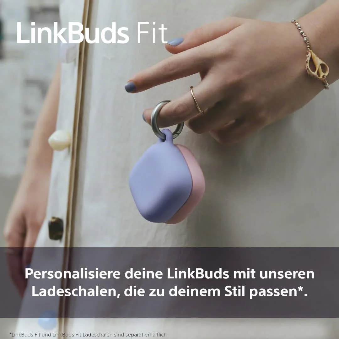 Capa Sony para Caixa LinkBuds FIT Preto Acessório Proteção Original - Imagem 2