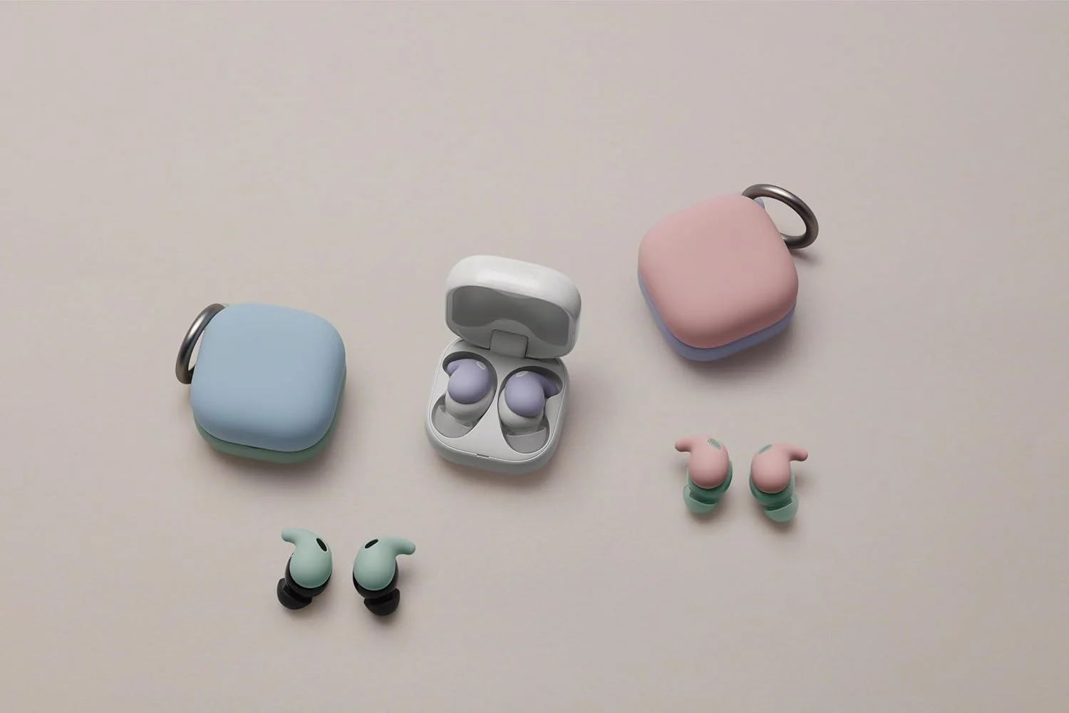 Capa de proteção Sony para estojo LinkBuds FIT Violeta - Imagem 5
