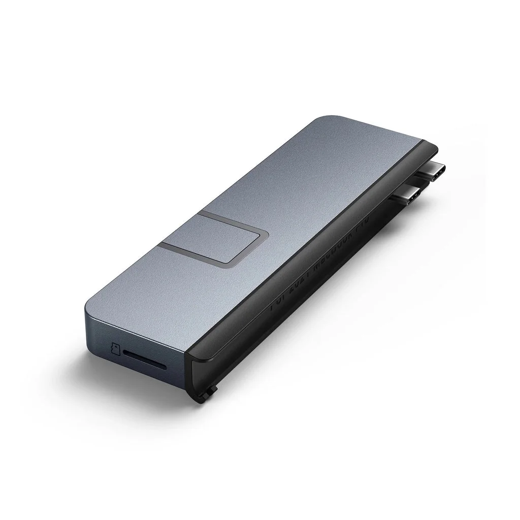 Hub USB-C Targus HyperDrive 7-em-2 Dual USB-C Thunderbolt compatível para MacBook cinzento - Imagem 8