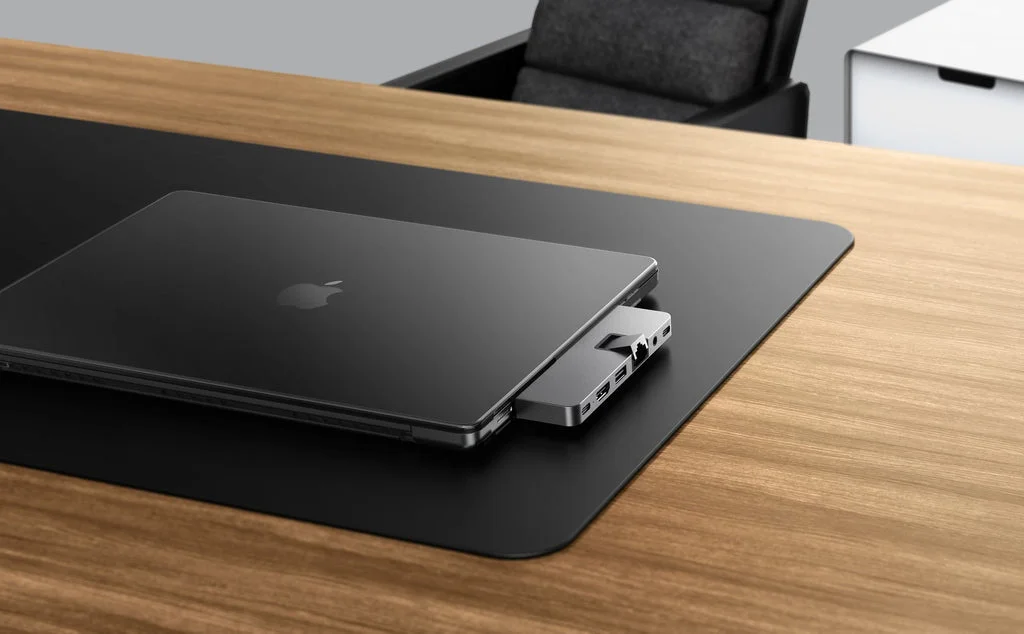 Hub USB-C Targus HyperDrive 7-em-2 Dual USB-C Thunderbolt compatível para MacBook cinzento - Imagem 3