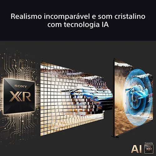TV Sony BRAVIA 5 Mini LED 65" K-65XR5 4K HDR Google TV Processador XR para Gaming e Cinema - Imagem 4