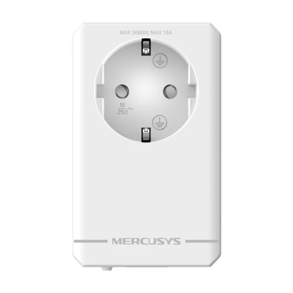 Adaptador Powerline Mercusys MP500P KIT AV1000 Gigabit com Tomada Passante - Imagem 2
