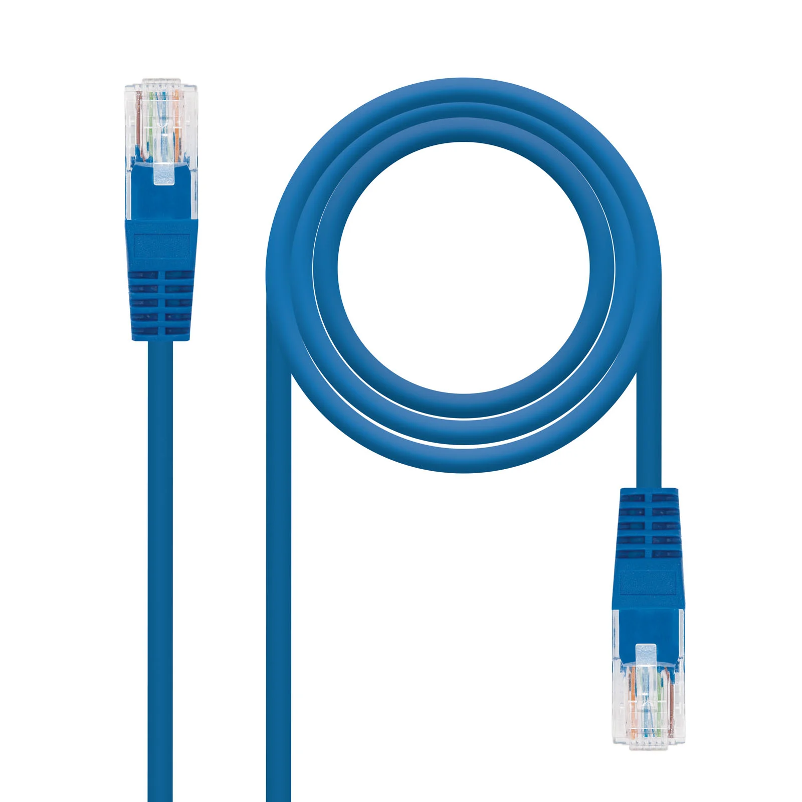 Cabo de Rede RJ45 Nanocable Cat.5e UTP AWG24 2m Azul