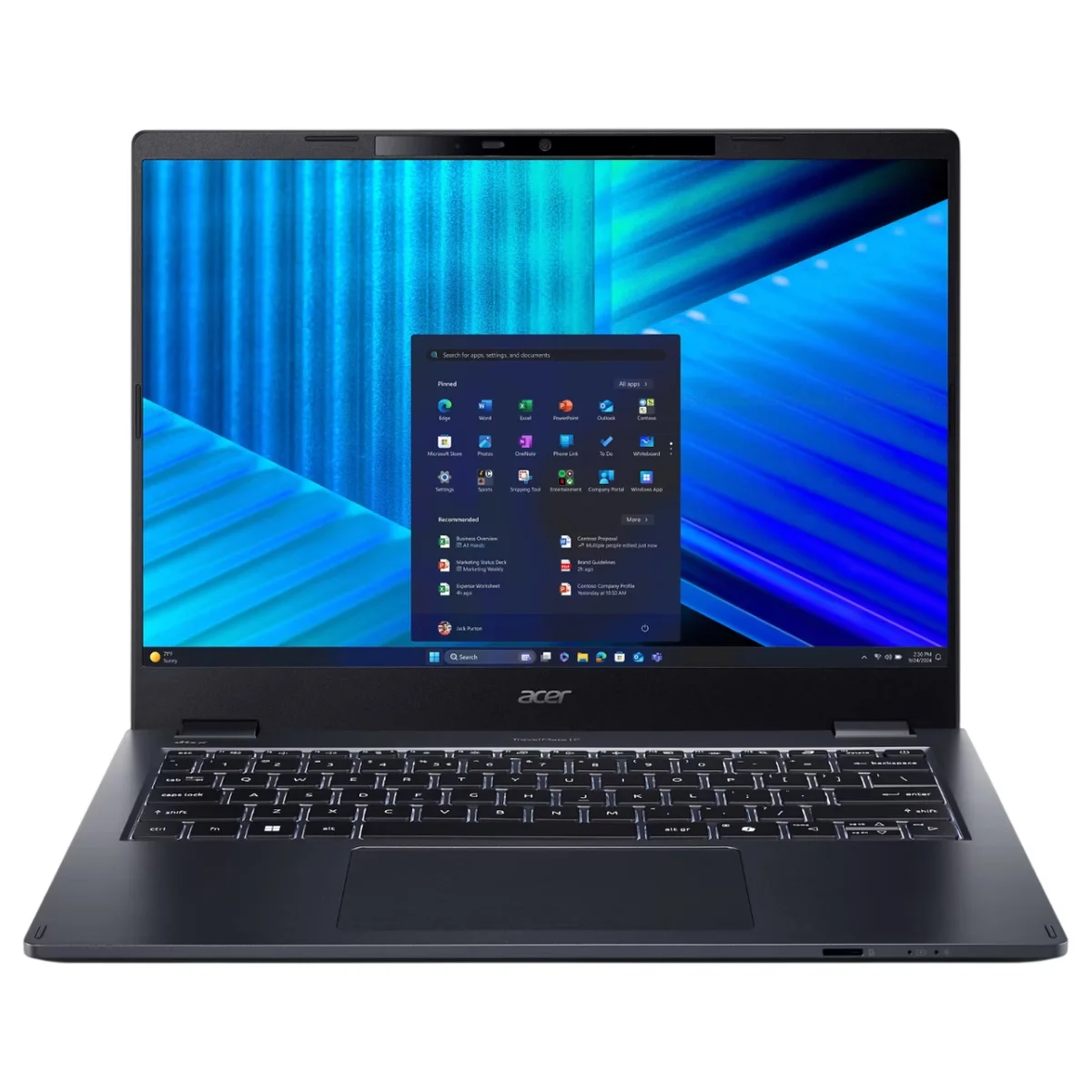 Portátil Acer TravelMate P4 14" Core Ultra 5 16GB 512GB SSD W11 Pro