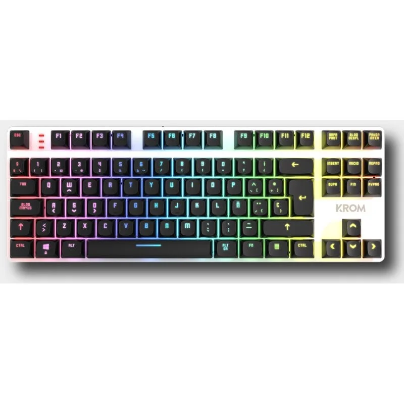 Teclado Gaming Krom Kernel Pro Wireless Hot-Swap RGB Layout PT - Imagem 4
