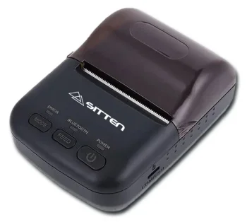 Impressora Térmica Portátil Sitten SP-T12BT 58mm Bluetooth USB 203DPI com QR Code