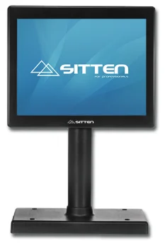 Monitor LED Sitten SD1000 10" 1024x768 USB Compacto para POS Caixa Informação Cliente - Imagem 1